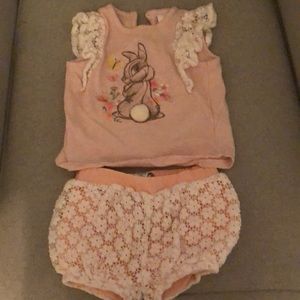 Disney baby thumper lace outfit